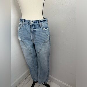 Abercrombie & Fitch High Rise Light Blue Jeans